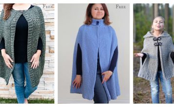 Cape Coat Crochet Patterns
