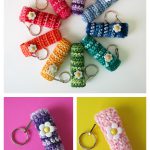 Chapstick Lip Balm Holder Free Crochet Pattern