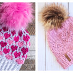 Heart Love Hat Crochet Patterns