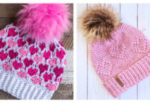 Heart Love Hat Crochet Patterns