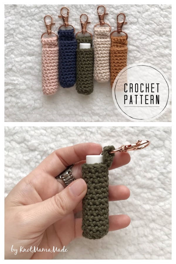 Lip Balm Key Chain Crochet Pattern