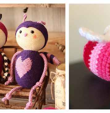 Love Bug Amigurumi Free Crochet Pattern