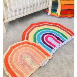 Rainbow Rug Crochet Pattern