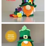 St. Patrick’s Day Gnome Amigurumi Crochet Patterns