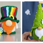 St. Patrick’s Day Gnome Amigurumi Crochet Patterns