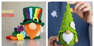St. Patrick’s Day Gnome Amigurumi Crochet Patterns