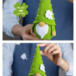 St. Patrick’s Day Lucky Gnome Amigurumi Crochet Pattern