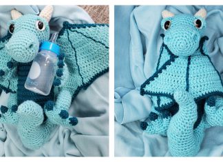 Toby the Newborn Dragon Free Crochet Pattern