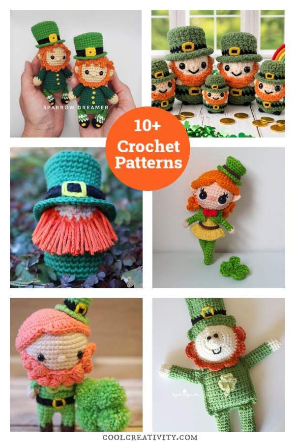 10+ Leprechaun Amigurumi Crochet Patterns
