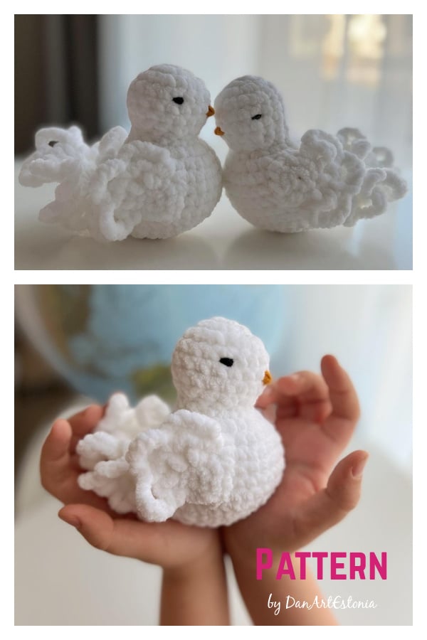 Amigurumi Dove of Peace Crochet Pattern