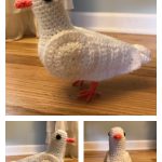 Amigurumi Pigeon or Dove Free Crochet Pattern