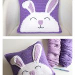 Bunny Pillow Free Crochet Pattern