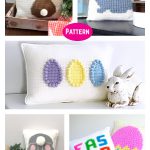Easter Pillow Crochet Patterns