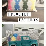 Easter Pillow Crochet Patterns