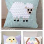 Easter Pillow Crochet Patterns