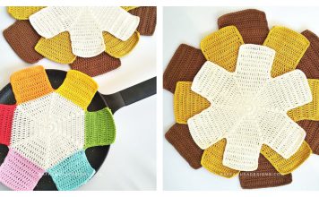 Hexagon Pan Protectors Free Crochet Pattern