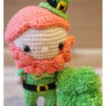 Liam the Leprechaun and Four-Leaf Clover Free Crochet Pattern