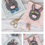 Little Bunny Granny Square Free Crochet Pattern