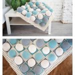 Puff Quilt Floor Blanket Crochet Pattern