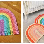 Rainbow Rug Crochet Patterns