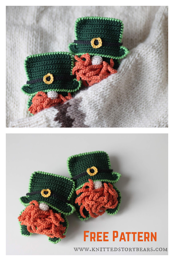 St. Patrick's Gnome Amigurumi Free Crochet Pattern