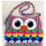 Colorful Owl Purse Free Crochet Pattern