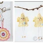 Easter Chicken Ornament Free Crochet Pattern