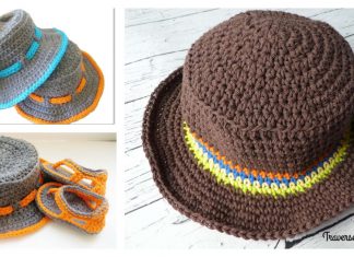 Kids Sun Hat Free Crochet Pattern