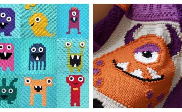 Monster Blanket Crochet Patterns