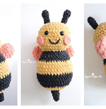 O’go Bumblebee Free Crochet Pattern