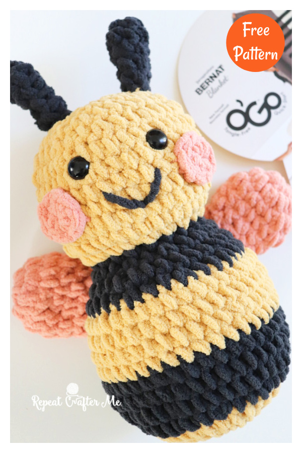 O’go Bumblebee Free Crochet Pattern 