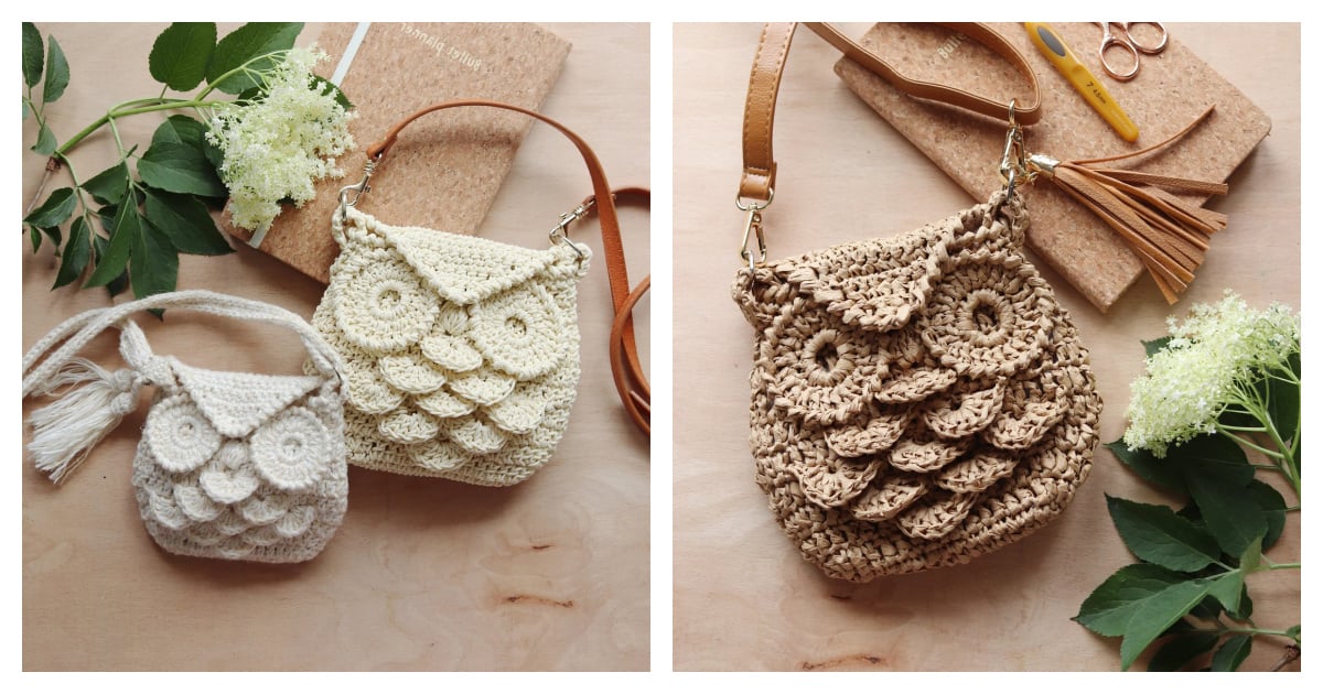 Owl Bag Crochet Patterns f1