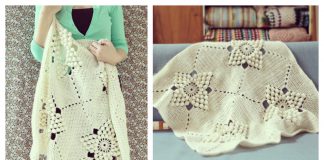 Smitten Blanket Free Crochet Pattern
