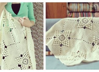 Smitten Blanket Free Crochet Pattern