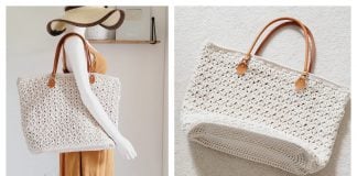 Tote Bag Free Crochet Pattern