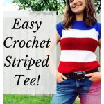 American Flag Inspired Tee Free Crochet Pattern