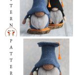 Amigurumi Gnome Graduate Crochet Pattern