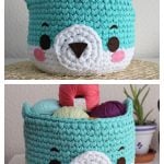 Bear Basket Free Crochet Pattern