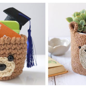 Bear Container Crochet Patterns
