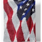 C2C American USA Flag Blanket Crochet Pattern