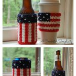 Celebrate Drink Cozy and Sleeve Free Crochet Pattern