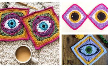 Eye Granny Square Crochet Patterns