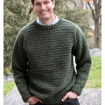 Father Pullover Sweater Free Crochet Pattern