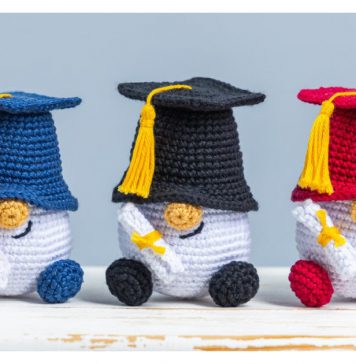 Graduation Gnome Crochet Patterns
