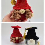 Graduation Gnome Free Crochet Pattern