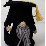 Graduation Gnome Free Crochet Pattern