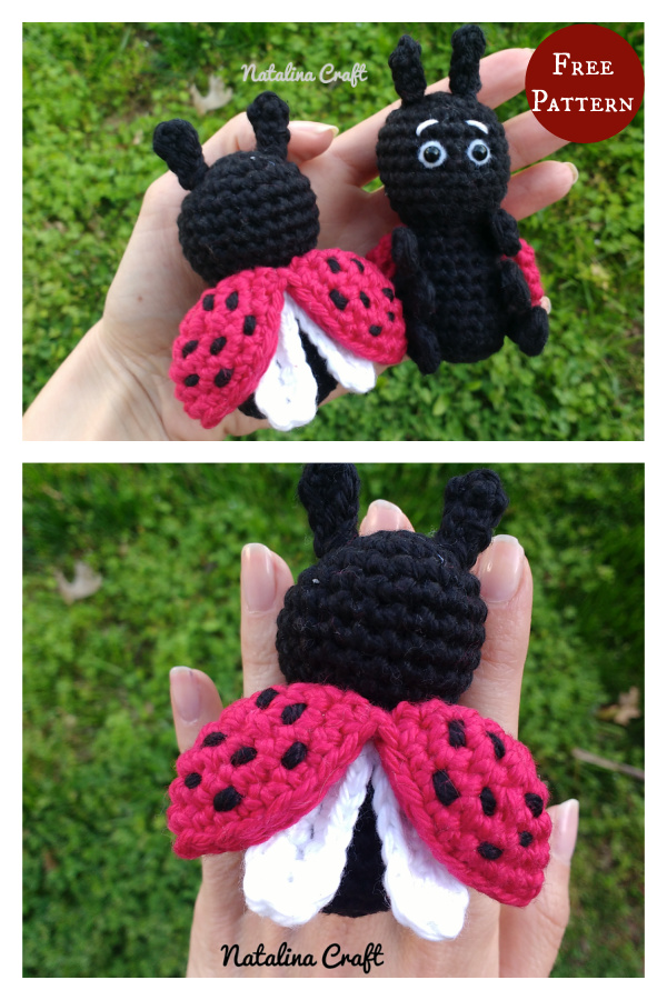 Ladybug Ladybird Amigurumi Free Crochet Pattern