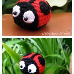 Lil’ Ladybug Amigurumi Free Crochet Pattern