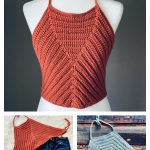 Little Grace Halter Top Free Crochet Pattern