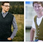 Men’s Sweater Vest Crochet Patterns